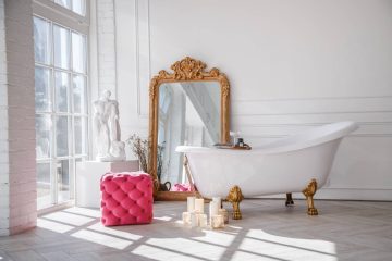 Łazienka w stylu glamour - luksusowe wnętrze na wyciągnięcie ręki