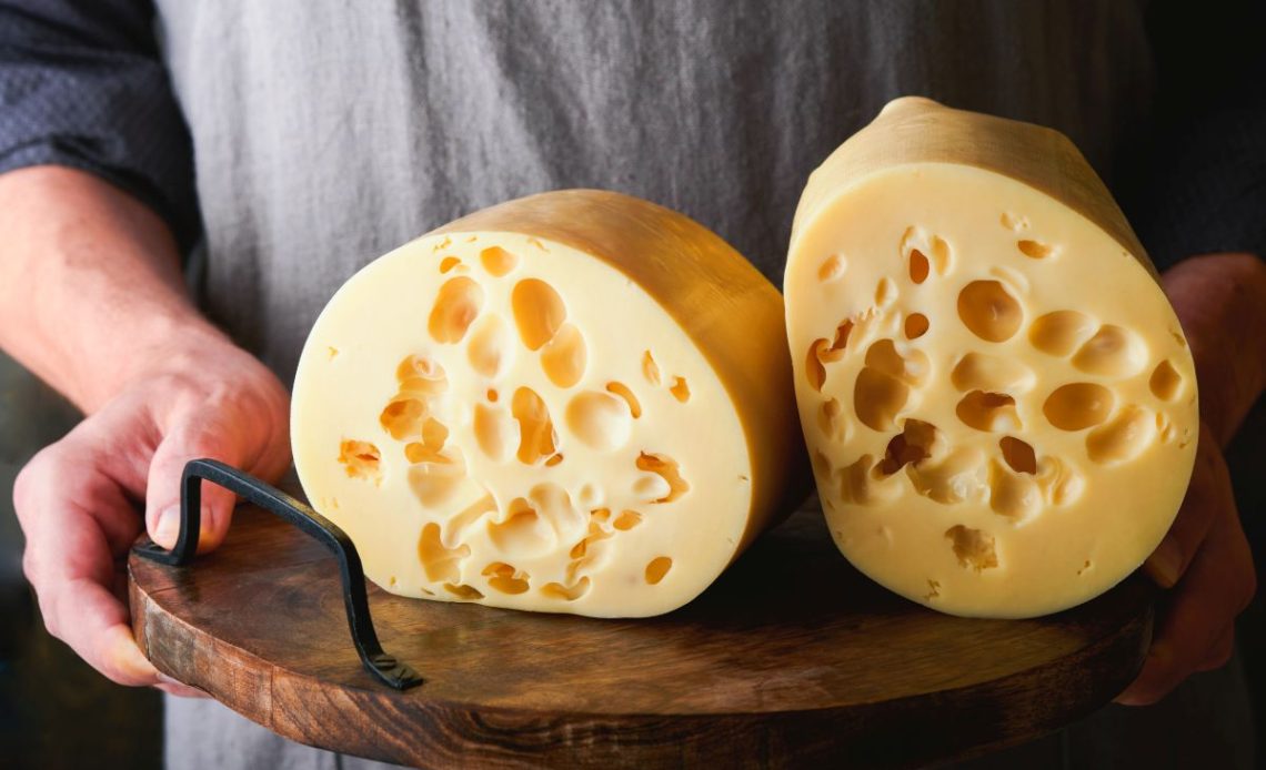 żółty ser mrożenie