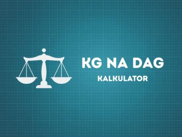 Przelicznik kg na dag - kalkulator