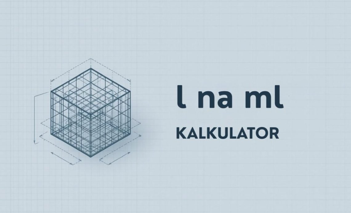 Przelicznik l na ml - kalkulator