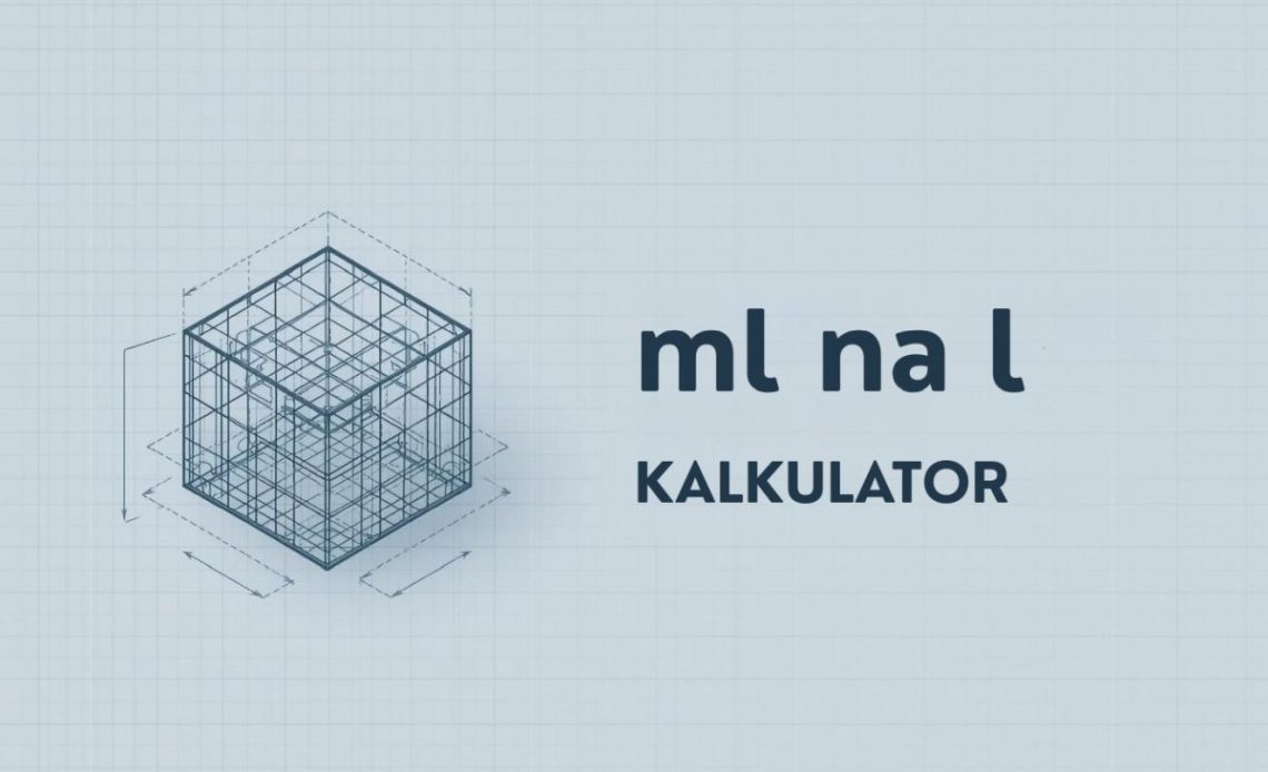 Przelicznik ml na l - kalkulator