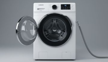 Błąd 4E i 1E w pralce Samsung – dlaczego nie pobiera wody?