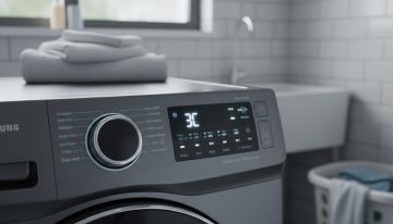 Błąd UE i 3C w pralce Samsung – awaria silnika czy wirowanie?